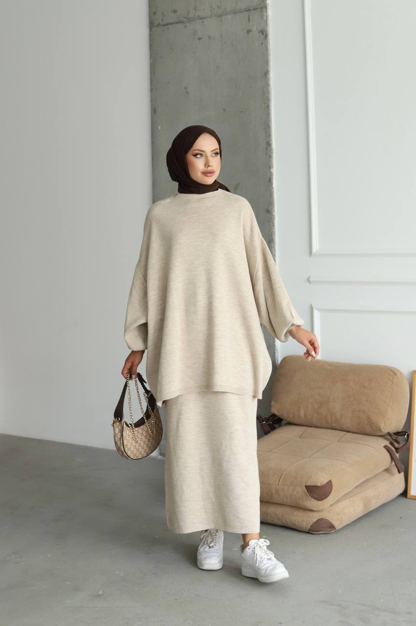 Ensemble Cozy beige